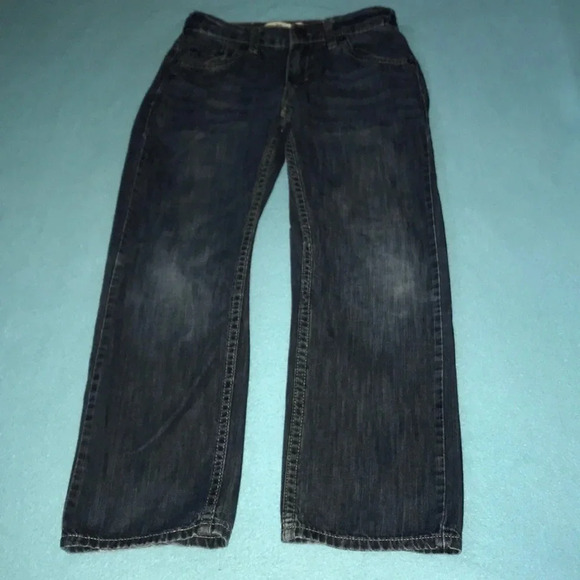 𝅺LEVI’S 505 Jeans adjustable waist size 10 - Picture 1 of 9